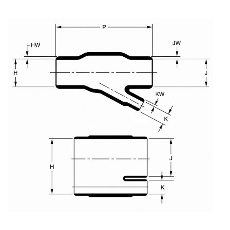 Raychman® 362A Ответвительная термоусаживаемая формовая деталь